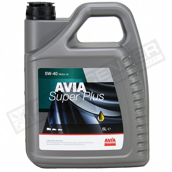 Моторне мастило AVIA Super Plus 5л, 5W-40 - 1