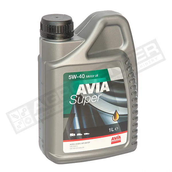 Масло моторное AVIA Super 1л, 5W-40 - 1