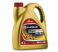 Масло моторное Platinum MaxExpert A3/B4 4л, 10W-40