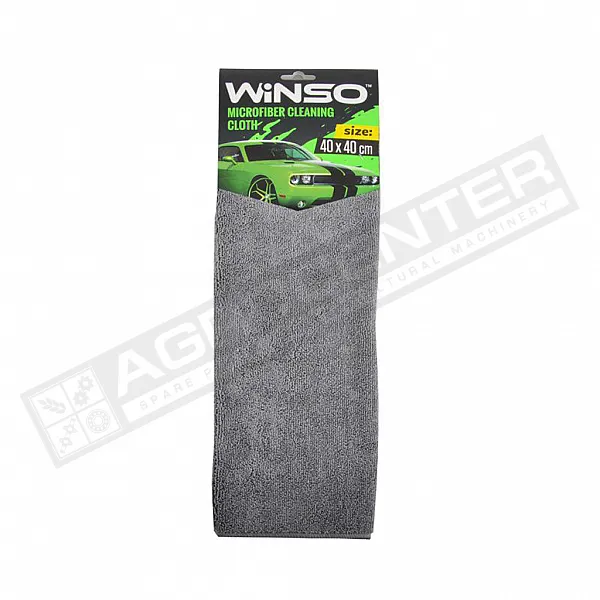 Microfiber cloth, 40*40cm, gray WINSO (150310) - 1