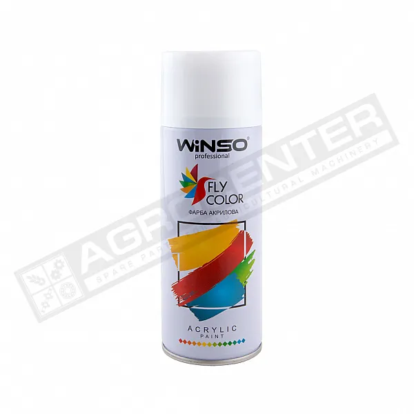 880130 Грунтівка акрилова, Spray 450ml., білий глянц. (GLOOS WHITE/RAL9010) - 1