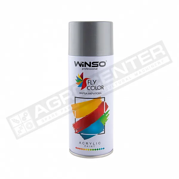 880340 Фарба акрилова, Spray 450ml., срібно-сірий (SILVER GREY/RAL9022) - 1