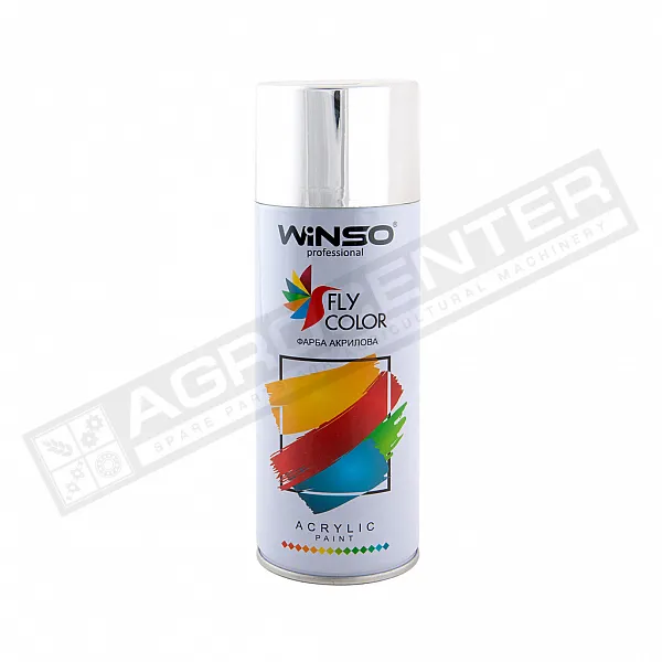 880370 Фарба акрилова, Spray 450ml., хром (BRIGHT CHROME) - 1