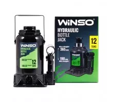 Домкрат гидравлический бутылочный 12т, высота 190-365мм WINSO