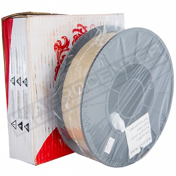 Welding wire SG-2 d1mm copper plated 5kg, ER 70S-6 - 1