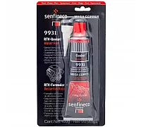 Силиконовый герметик SENFINECO 9931 RTV Silicone Red, червоний 100g