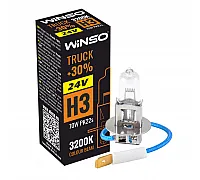 Автолампа H3 HALOGEN 24V TRUCK+30% 70W PK22s WINSO (724300)