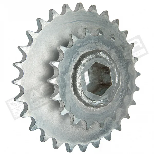 AA26796 Sprocket Z18/28 [John Deere] HEAVY-PARTS ORIGINAL, A24958 - 1