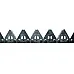 670248 Mower knife 7.5 m, on bolts, without knife connection (section Schumacher Radura) [Claas] - 4