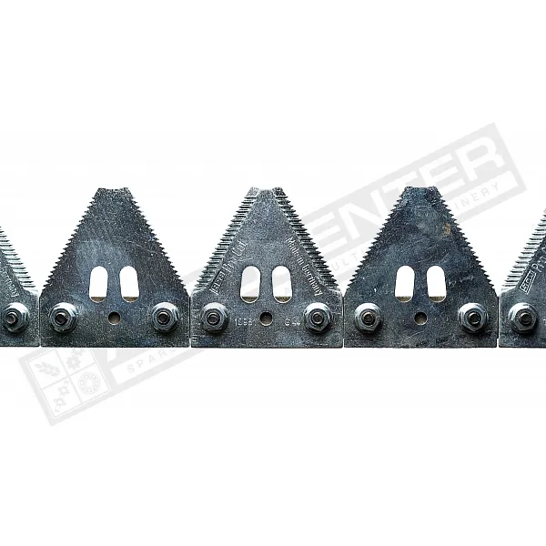 670248 Ніж (коса) жатки 7,5 м на болтах без головки (сегмент Schumacher Radura) [Claas] - 1