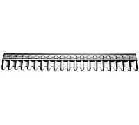 176139 Жалюзя (гребінець) нижнього решета [Claas] B45mm (10mm) L320mm