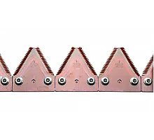 670248 Mower knife 7.5 m, on bolts, without knife connection (section Rasspe big tooth [Claas]