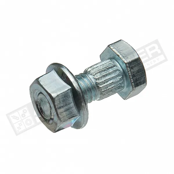 H168565 Болт + гайка сегмента M6x15 SCH, 420100012, LA10902634, H207542, 187001200 - 1