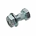 H168565 Bolt & nut M6x15 SCH, 420100012, LA10902634, H207542, 187001200 - 1