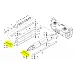 DR11190 Front roller support (bracket). [Olimac Drago] - 2