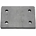 731375 Rubber paddle 127x90x11 [Claas Lexion], 731375.0 - 3