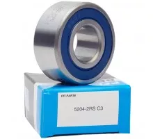 5204-2RS C3 Bearing PFI, 243298, JD9243