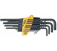 Set of inch L-shaped hexagons in a ProStar holder 13 pieces. Wiha Germany (24189)