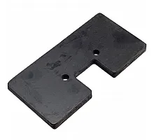 9835453 Лопатка резиновая (скребок) элеватора [New Holland], 80451525, 89835453