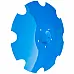 3490467 Диск бороны зубчатый - ромашка 620x6mm 5отв [Lemken Rubin] - 3