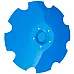 3490467 Диск бороны зубчатый - ромашка 620x6mm 5отв [Lemken Rubin] - 1