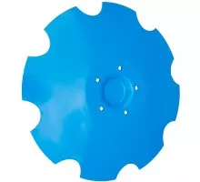 3490467 Harrow disc notched 620x6mm 5 holes [Lemken Rubin] Original