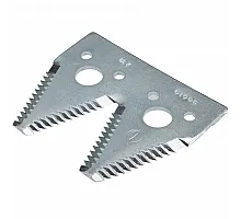 H163131 Knife section double Rasspe [John Deere]