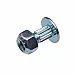 M6*16 / 626407 Bolt with nut SCH 1/4" (6,35mm), 626408, H158341 - 1