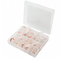 Set of copper sealing washers DIN 7603 BOX 25 ( 242285 ) 568pcs GUFERO