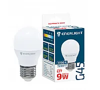 Лампа світодіодна ENERLIGHT G45 9Вт 4100K E27