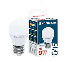 Лампа світодіодна ENERLIGHT G45 9Вт 4100K E27