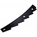752874 Пластина ротора зубчатая RH [Claas Lexion], 752874.2 - 2