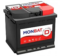Аккумулятор автомобильный 60Ah / 600A / 12V / R / B3/B4 MONBAT D