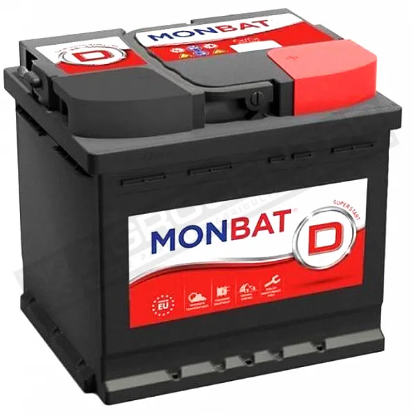 Акумулятор 60Ah / 600A / 12V / R / B3/B4 MONBAT D - 1