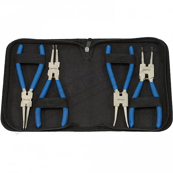 Snap ring puller set 175 mm, 6-35 mm (4 units) Cr-V HEYTEC Germany (50812501750) - 1