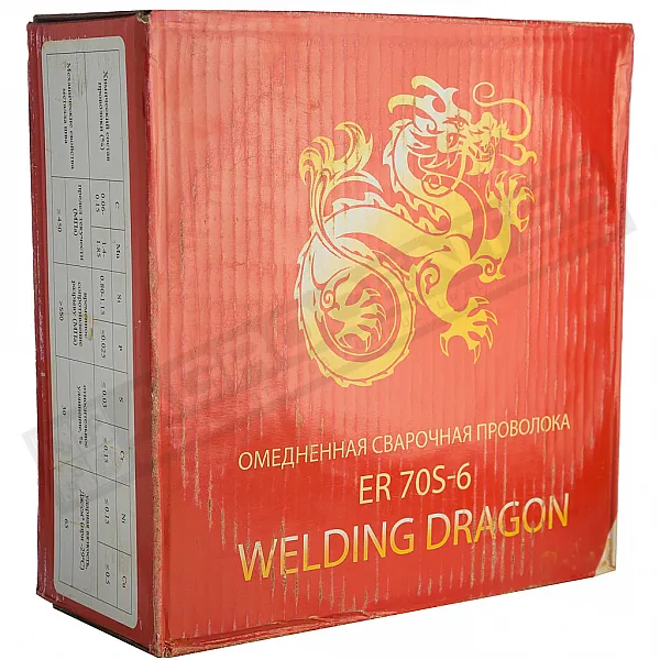 Welding wire ER70S-6 d1.2mm copper plated 15kg, ER 70S-6 - 1