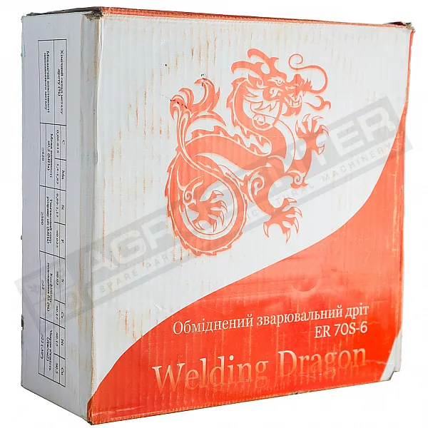 Зварювальний дріт SG-2 d1mm обміднений 15kg, SG2, ER70S-6 - 1