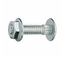 626406/8.0 Болт сегмента + гайка M6*25 под отвертку, 626406, 626408