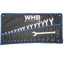 Combination Wrench in a cloth cover 6-24mm 16pcs WHB Germany (2616)