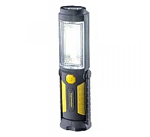 Rechargeable Li-ion flashlight 3W COB+1W with Topmaster magnet