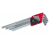Набор Г-образных ключей TORX T10-T50 (9шт) Extra Long CrV FESTA