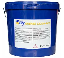 Смазка пластичная для подшипников SKY Grease LX220-EP2, 16кг