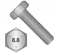 M12*45 Болт 8.8 DIN 933 цинк
