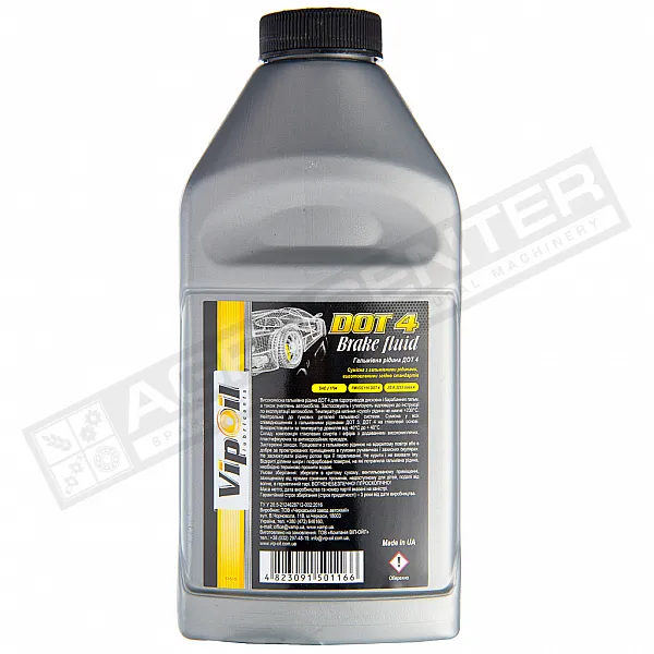 Гальмівна рідина VipOil DOT4 375г, 0252533 - 1