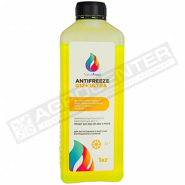 Antifreeze NanoFrost G12+ Ultra (yellow,1kg) - 1