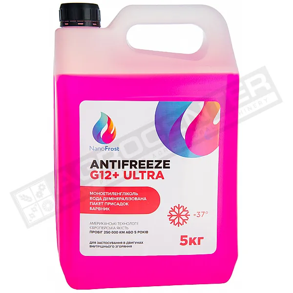 Antifreeze NanoFrost G12+ Ultra (pink,5kg) - 1