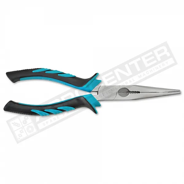 44-106 Cr-V curved pliers, nickel, 180 mm VST - 1