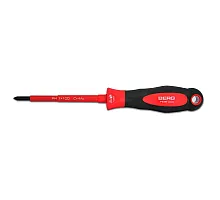Dielectric screwdriver "+"  Cr-Mo, PH№0, 75mm "Fest", Berg (46-341)