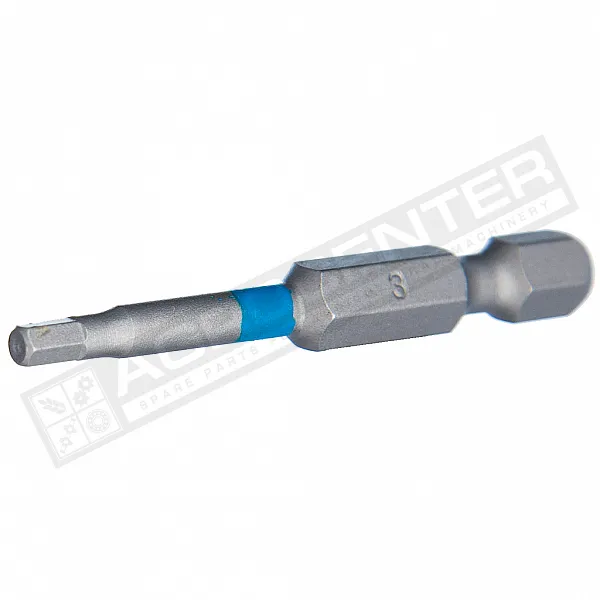 Screwdriver Bit Sets S2, HEX 3, 50mm, 2pcs Berg (47-129) - 1