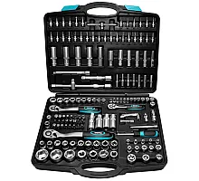 52-120-1 Tool set 1/4", 3/8", 1/2" (4-32mm), Cr-V, 171 items, VST case